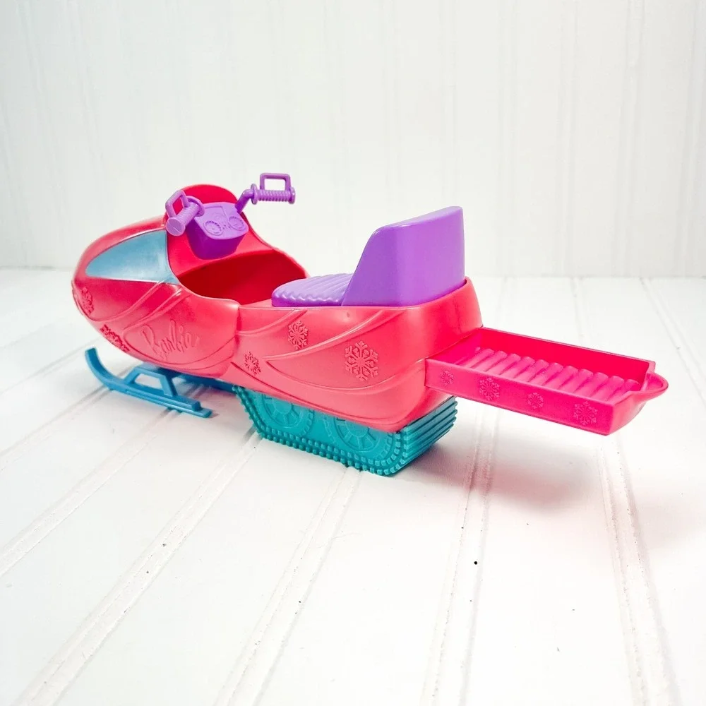 Barbie Rescue Rescuer Snowmobile Arctic Snow Sled Toy‎